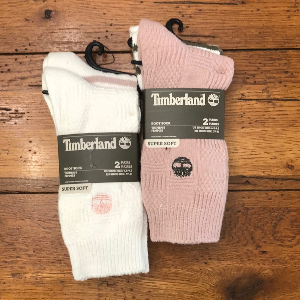 TIMBERLAND SUPERSOFT BOOT SOCKS
